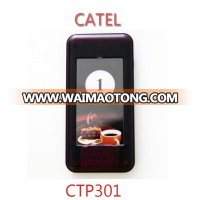 2017 CATEL hotsale Restaurant wireless paging system/wireless communication for calling system