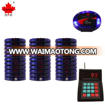 restaurant paging system/Waiter calling system, guest coaster pager