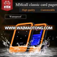 MMcall wireless calling system waterproof guest pager